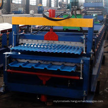 Double steel profile roll forming machine / double layer rollforming machine